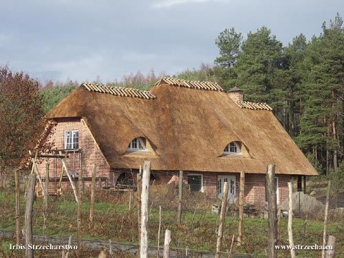 Thatch Irbis: suburban residence - thatch at the new house - Lubusza!