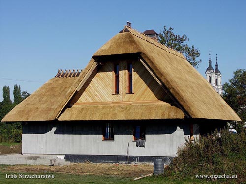 Irbis reed roof on a new home - Foxy Cottages, Mazowsze