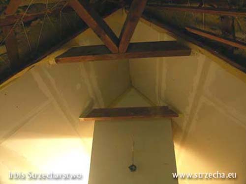 Reed roof: Finishing of thatched insulation in the Polfibra system
